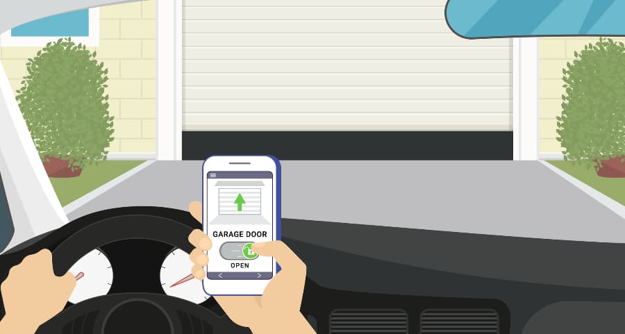 Garage door automation tips for Beaumont